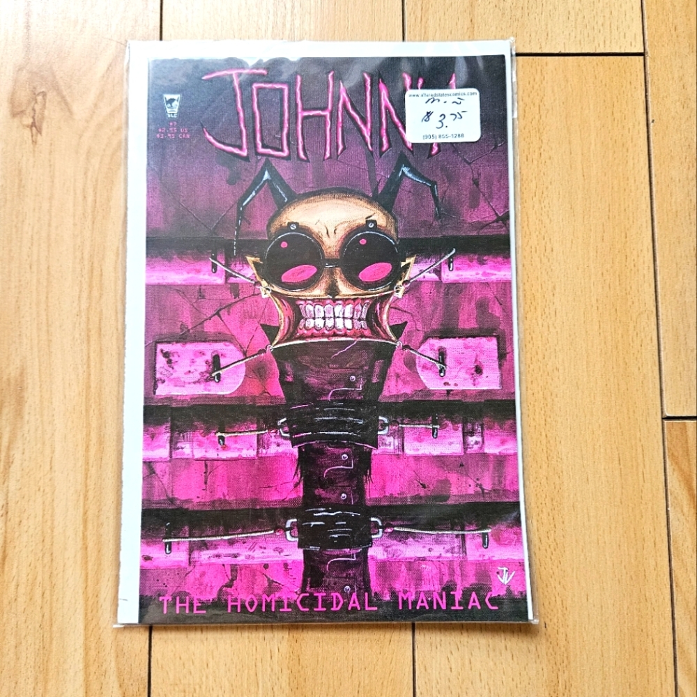 3 for $30 Johnny the Homicidal Idiot  # 7 comic 2009 print